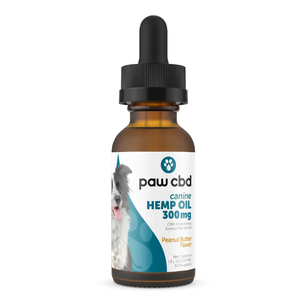 paw cbd Broad Spectrum CBD Oil for Dogs - Peanut Butter | 30 ml