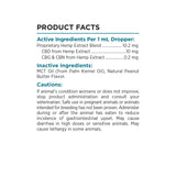 paw cbd Broad Spectrum CBD Oil for Dogs - Peanut Butter | 30 ml