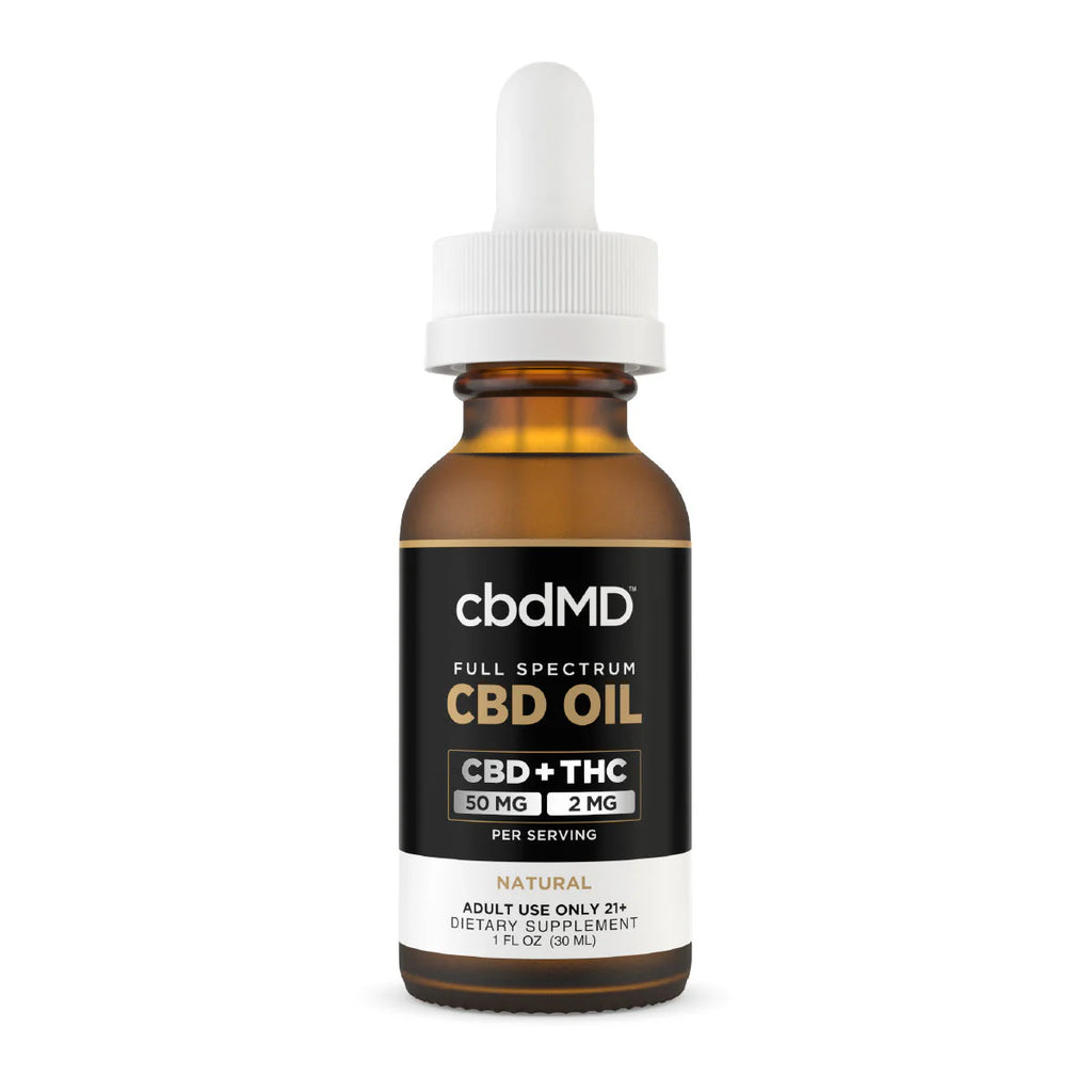cbdMD Full Spectrum CBD Oil Tincture - Chocolate Mint | 30 ml