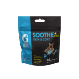 Green Gruff SOOTHE Skin & Coat CBD Chews for Dogs – 90 & 24 Count