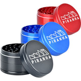 Piranha Grind-and-Store Aluminum Grinder | 3pc | 2.5"