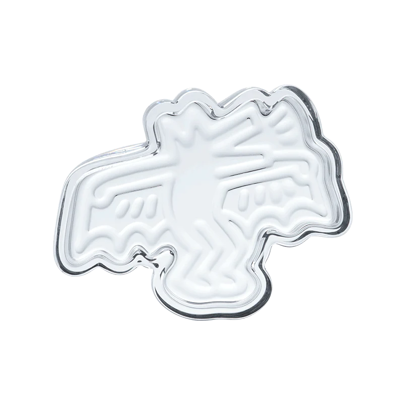 Keith Haring Glass Catchall - Dog Bat by Higher Standards