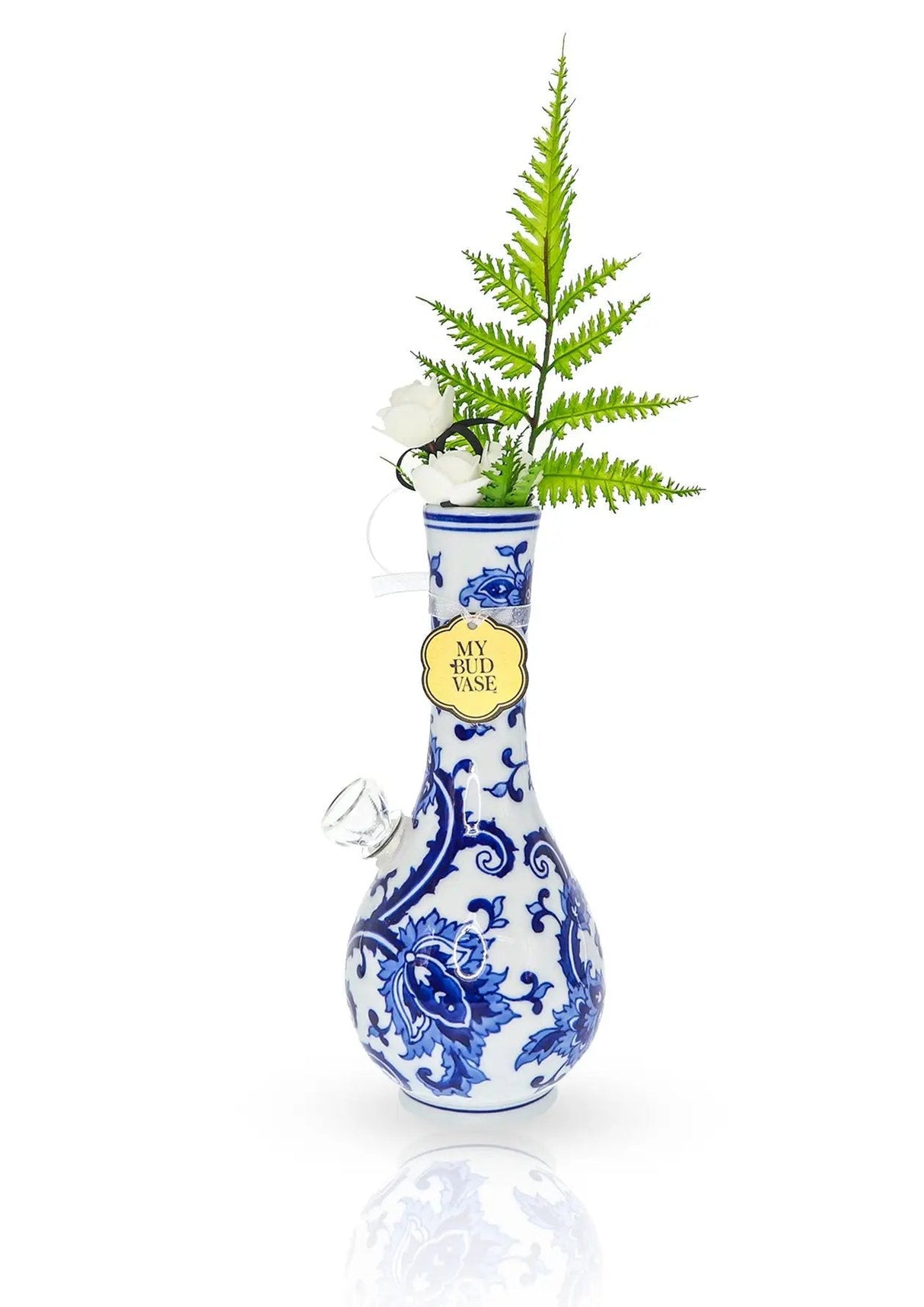 My Bud Vase® Joy – Porcelain Vase Bong with Matching Stash Jar