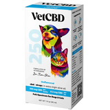 VETCBD Hemp Oil for Pets bottle with dropper – premium hemp oil for pets with natural wellness benefits, available at Green Bee Life