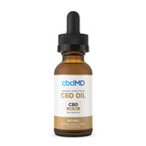 cbdMD CBD Oil Tincture Drops - Broad Spectrum | Natural | 30 ml