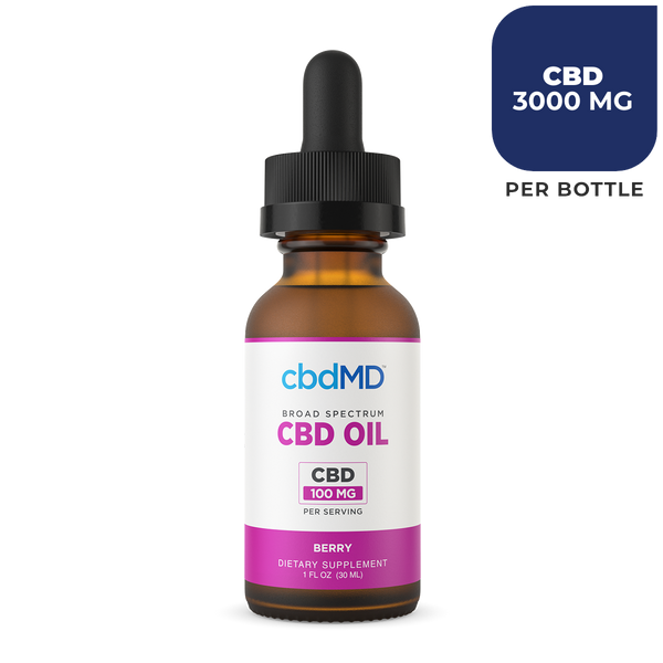 CBDmd CBD Oil Tincture Berry 1500 mg - High-quality CBD oil in a berry flavor, perfect for enhancing wellness routines.