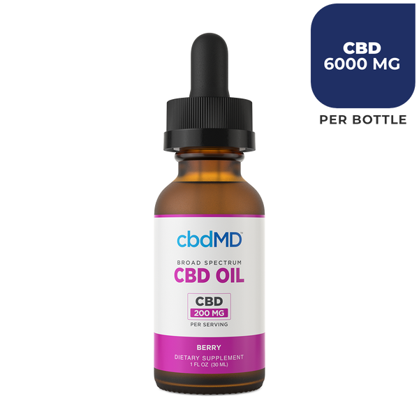 Berry-flavored CBDmd CBD Oil Tincture - An essential addition to daily wellness routines, offering 1500 mg of premium CBD