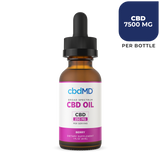 CBDmd CBD Oil Tincture Berry in packaging - Complete set showing both the bottle and its protective box for quality assurance