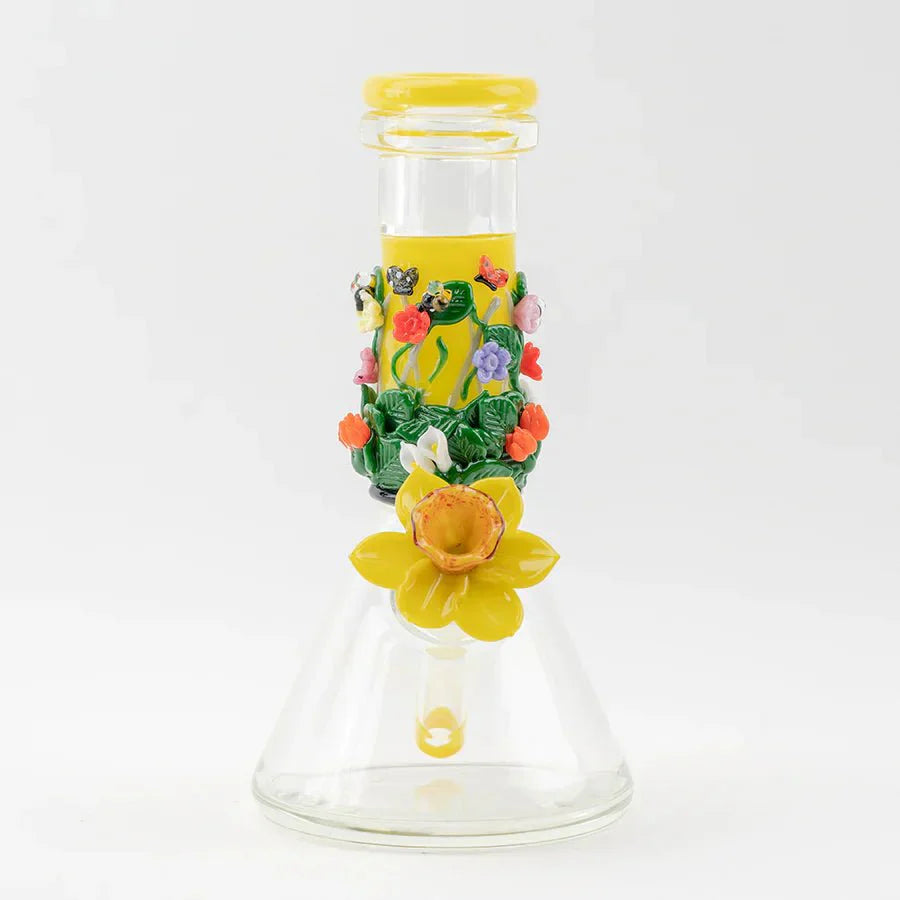 Empire Glassworks Sunshine Garden Baby Beaker
