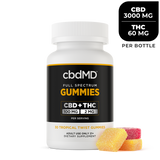 cbdMD Full Spectrum CBD Gummies - Tropical Fruit Twist