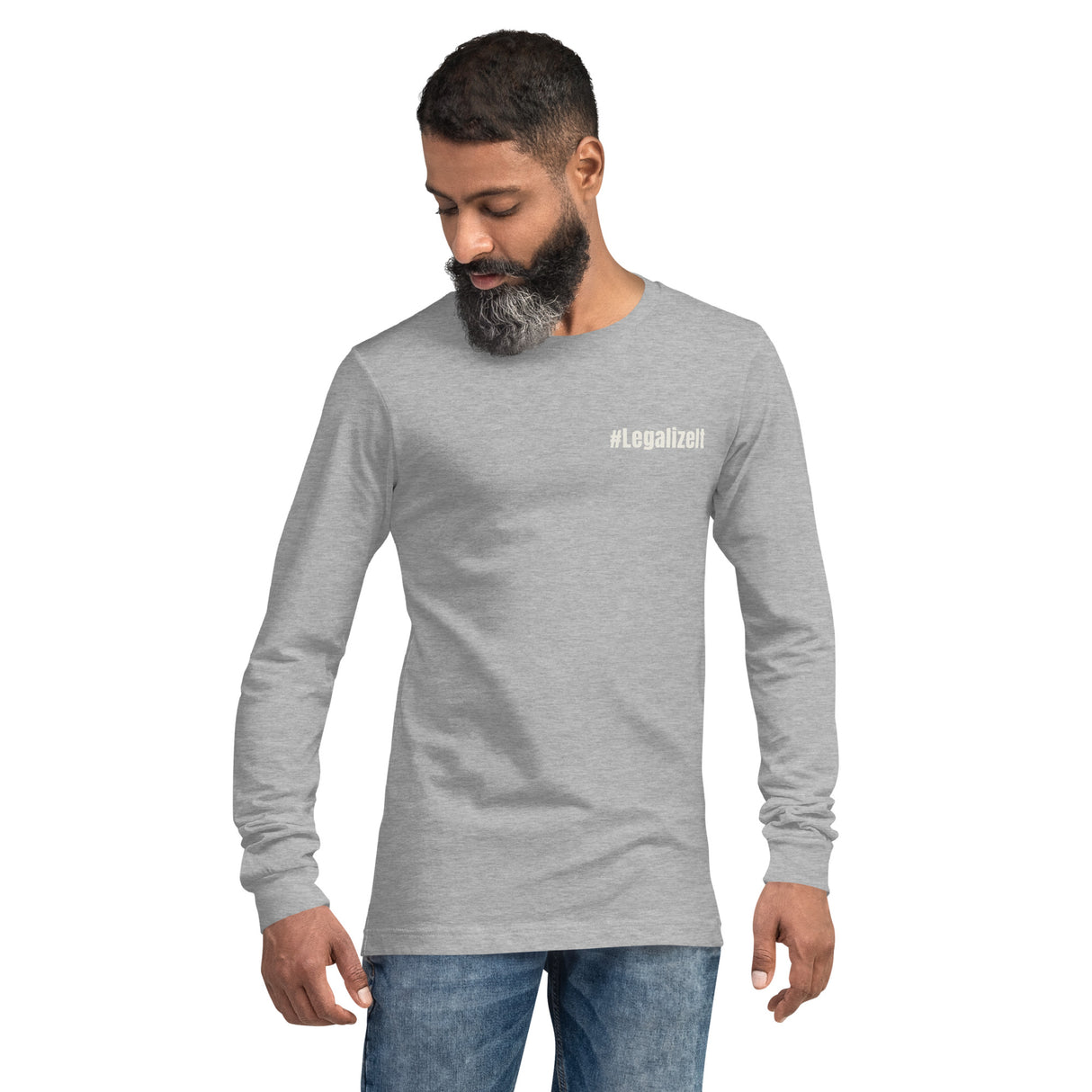 #Legalizeit Long sleeve Cotton T-Shirt - Unisex