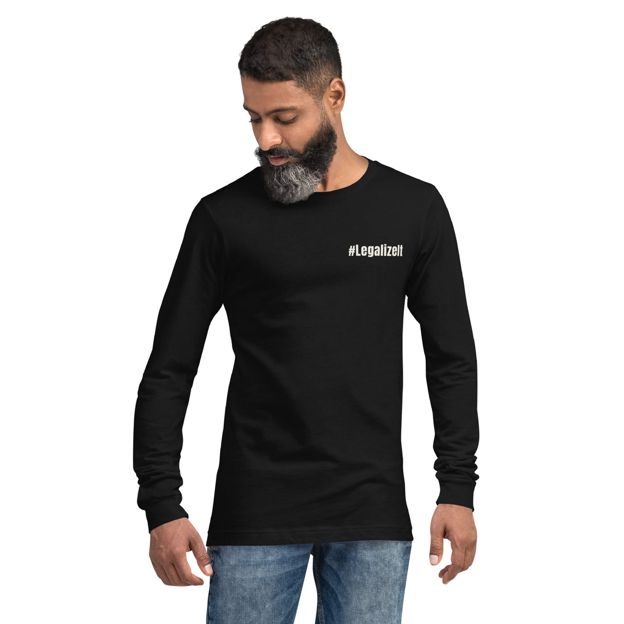 #Legalizeit Long sleeve Cotton T-Shirt - Unisex