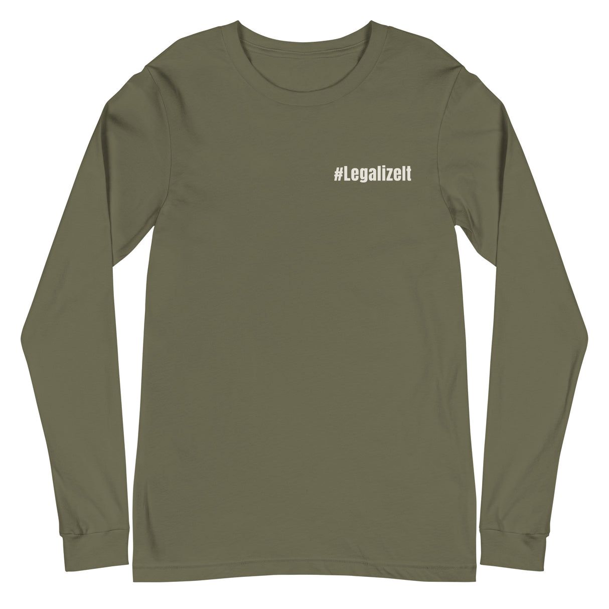 #Legalizeit Long sleeve Cotton T-Shirt - Unisex