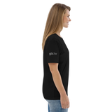 Organic Short-Sleeve T-Shirt - (Unisex ) with GBL TV Bee Logo