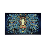 Tribal Lion Glass Rollin' Tray