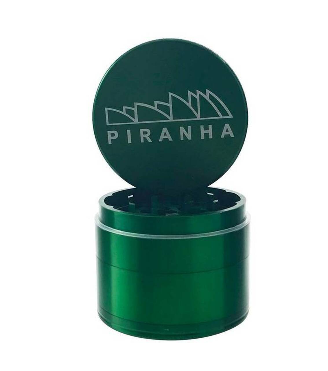 Piranha 4 Piece Aluminum Grinder - 2.2 Inch