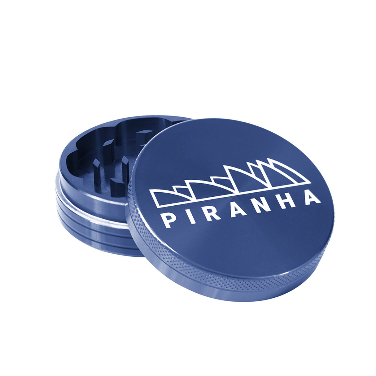 Piranha 2 Piece Aluminum Grinder - 2.2 Inch