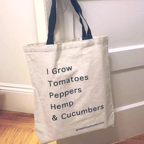 Grow it From Home - Hemp Canvas Tote