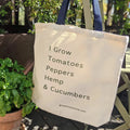 Grow it From Home - Hemp Canvas Tote