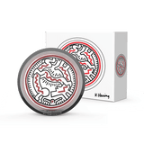 Keith Haring by Higher Standards Glass Catchall - Snake People