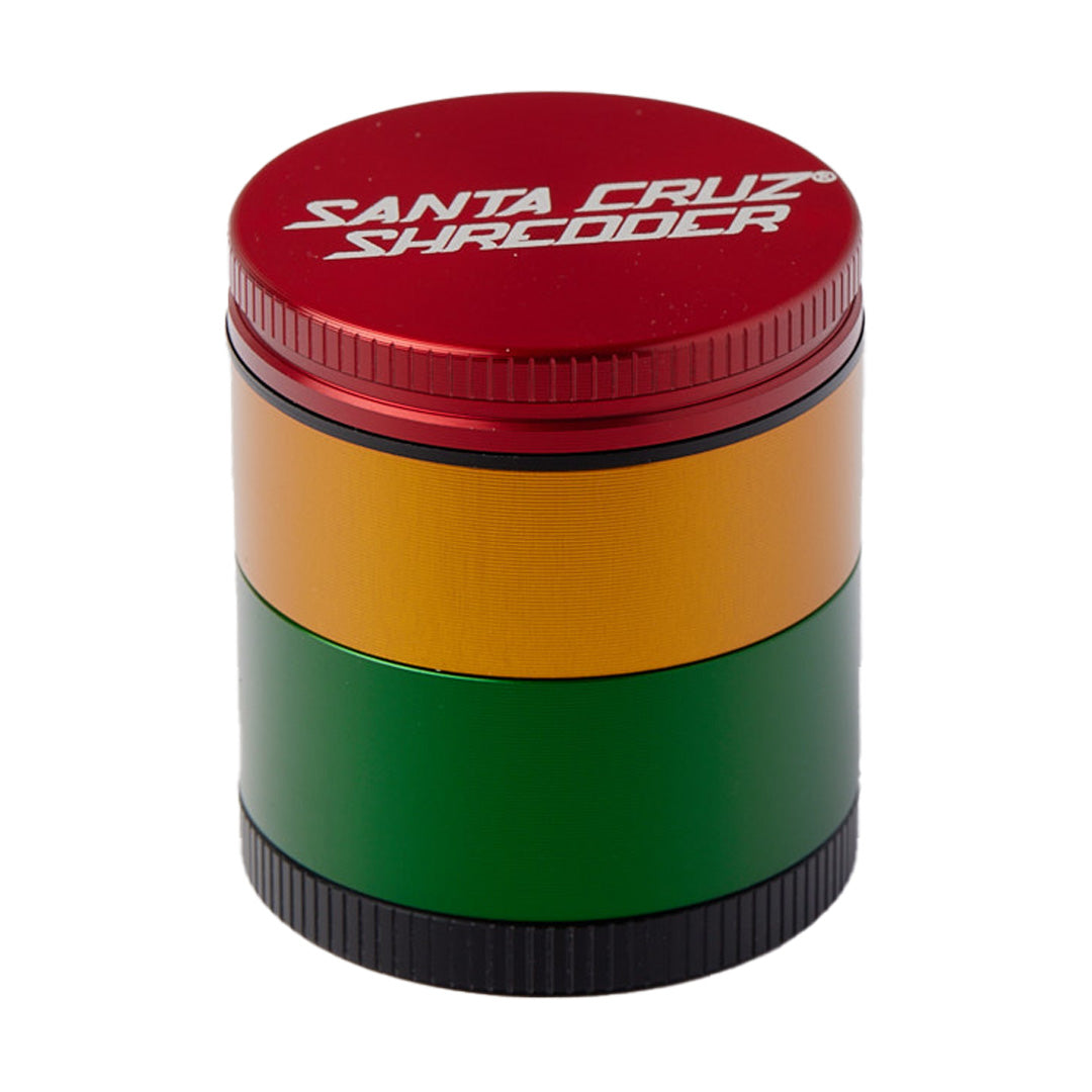 Santa Cruz Shredder 4-Piece Grinder - Medium Reggae Color