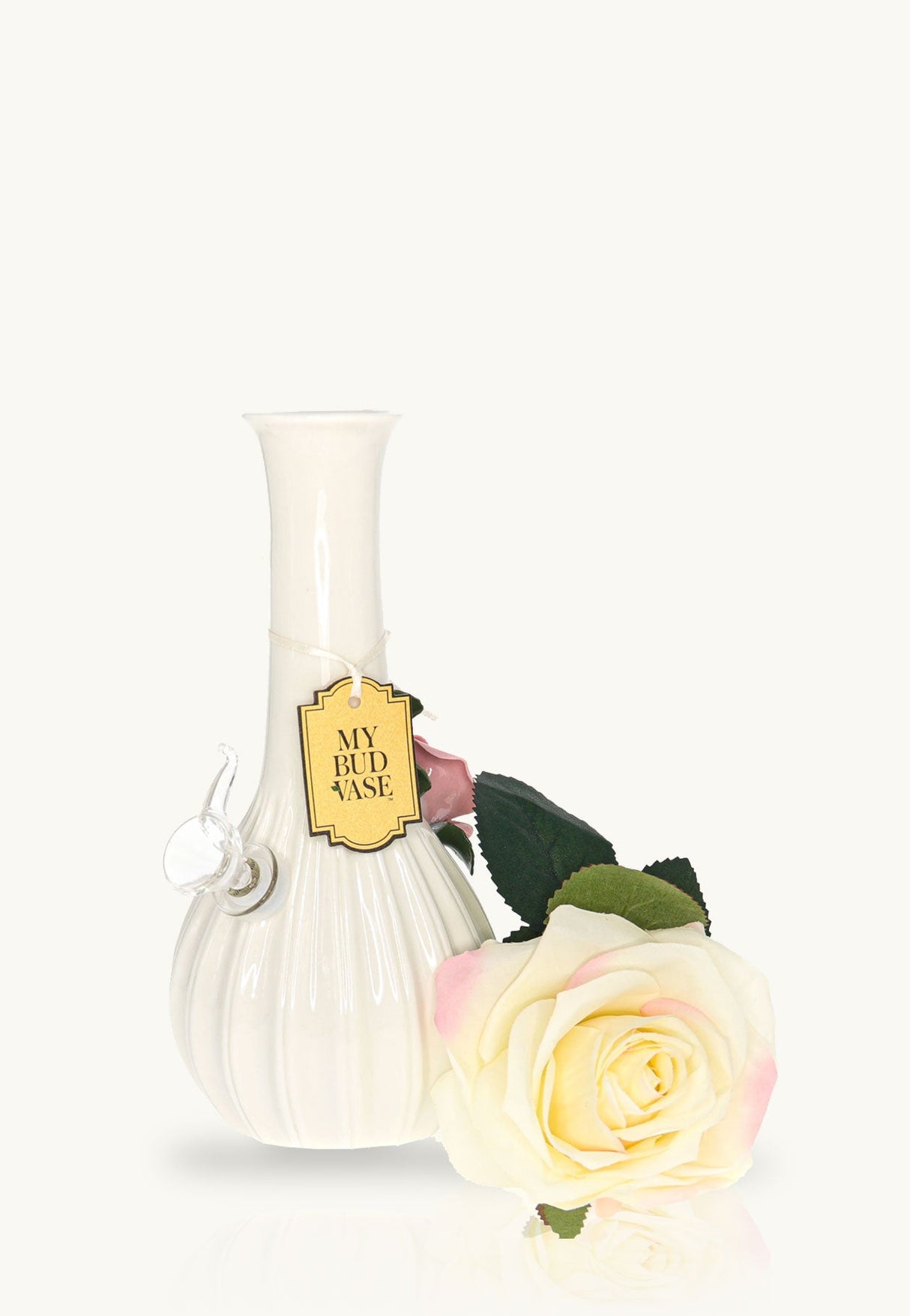 My Bud Vase® Rose Porcelain Water Pipe