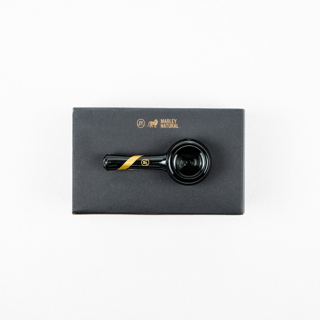 Marley Natural Smoked Glass Spoon Pipe