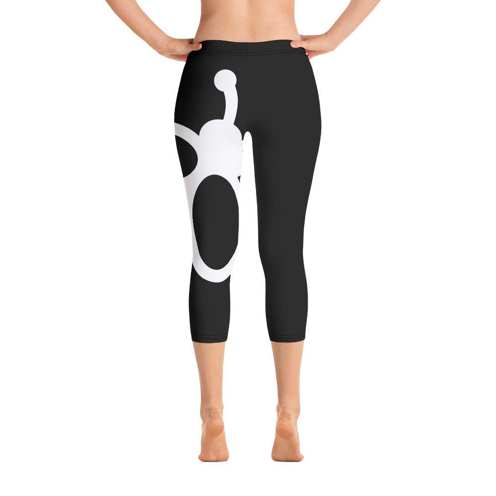 Capri Yoga Leggings Classic Bee | Green Bee Life.