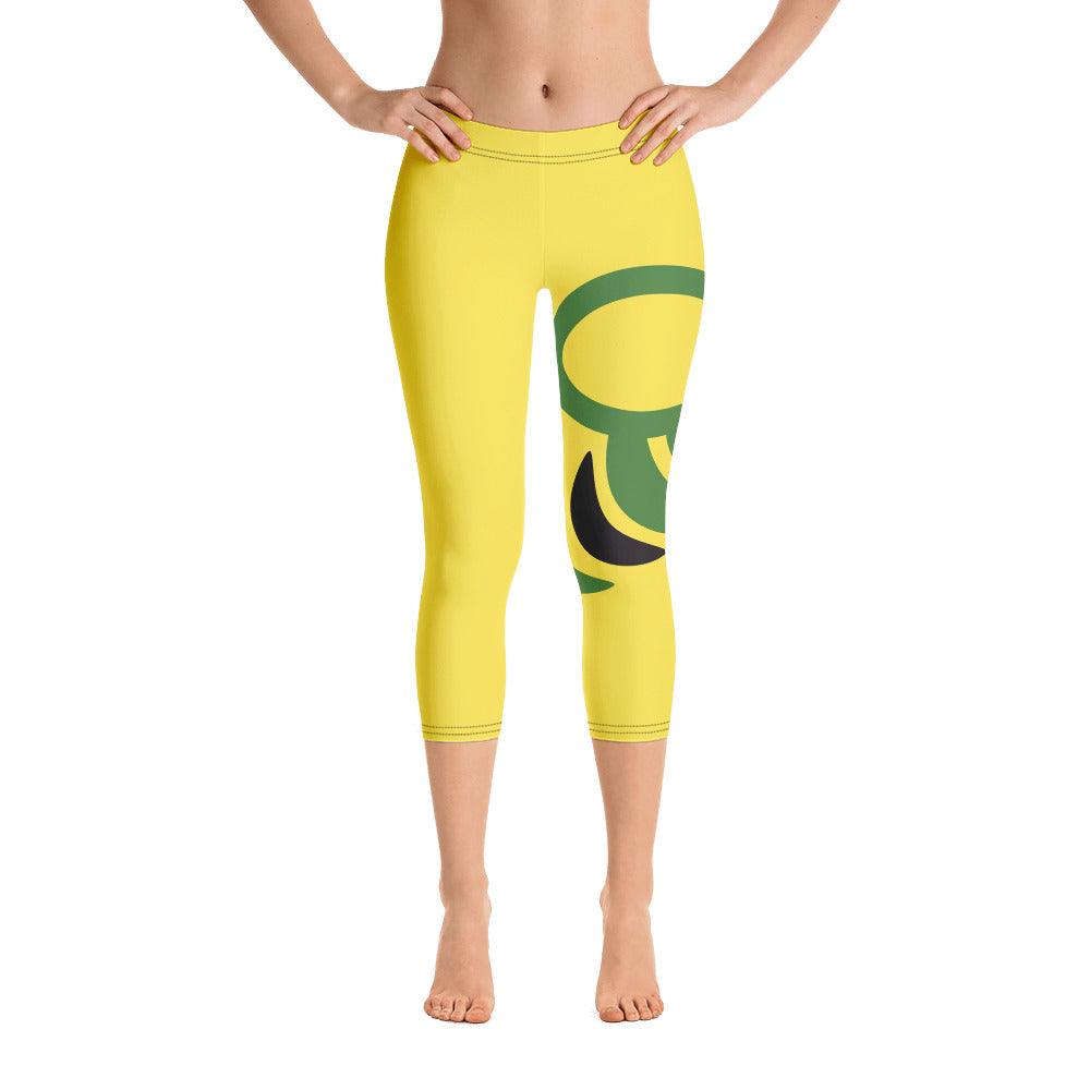 Capri Yoga Leggings Classic Bee | Green Bee Life.