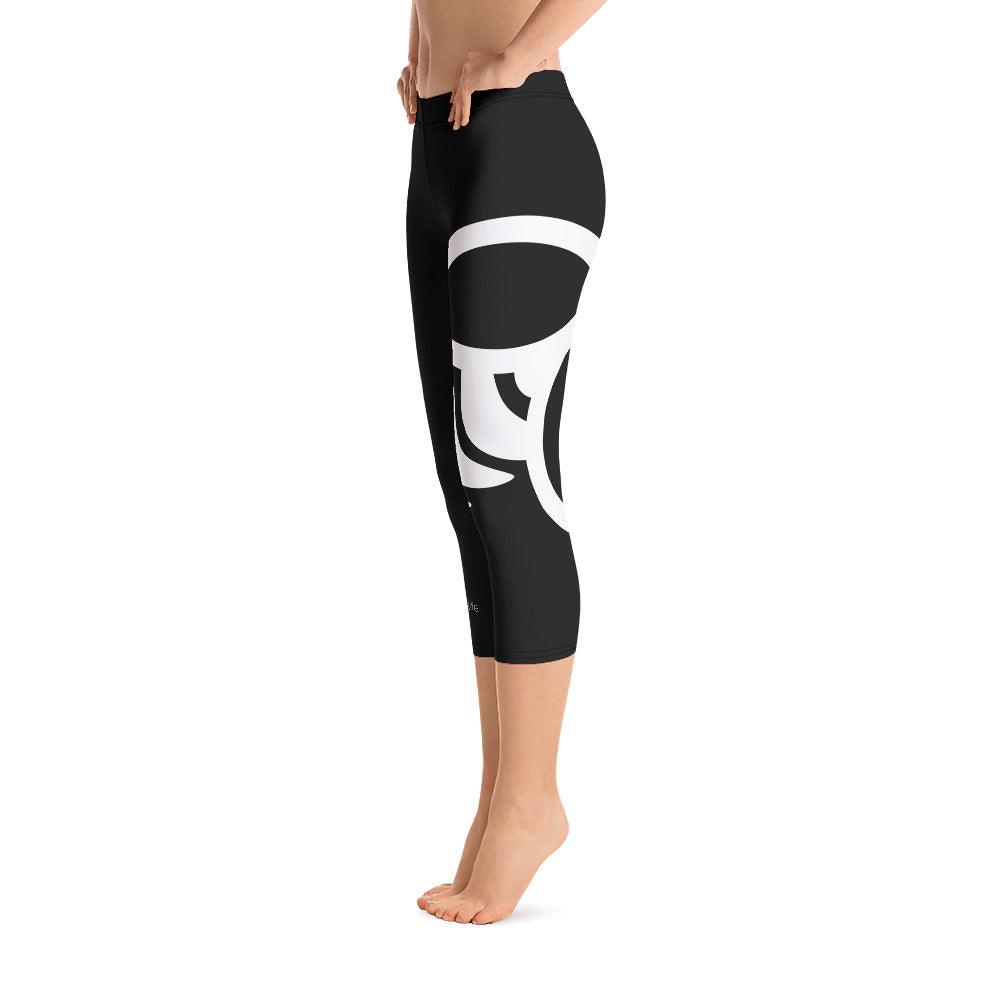 Capri Yoga Leggings Classic Bee | Green Bee Life.