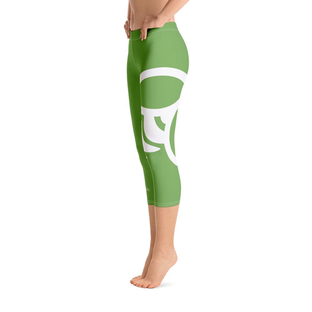 Capri Yoga Leggings Classic Bee | Green Bee Life.