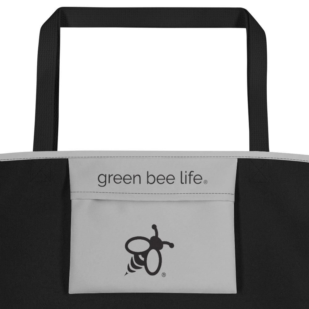 A Trendy Tote Bag with Hive Bee Design | Green Bee Life.