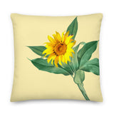 Premium Decorative and Accent Throw Pillow - Sunflower Design in Three Sizes
