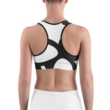 Sports Bra Classic Bee White and Green | Green Bee Life.