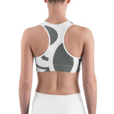 Sports Bra Classic Bee White and Green | Green Bee Life.