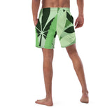 Men's Swim Trunks - UPF 50+ with Signature Hemp Leave Print