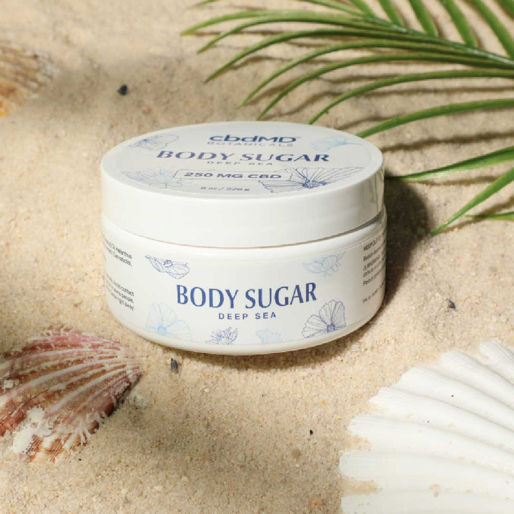 cbdMD Botanicals Body Sugar Scrub