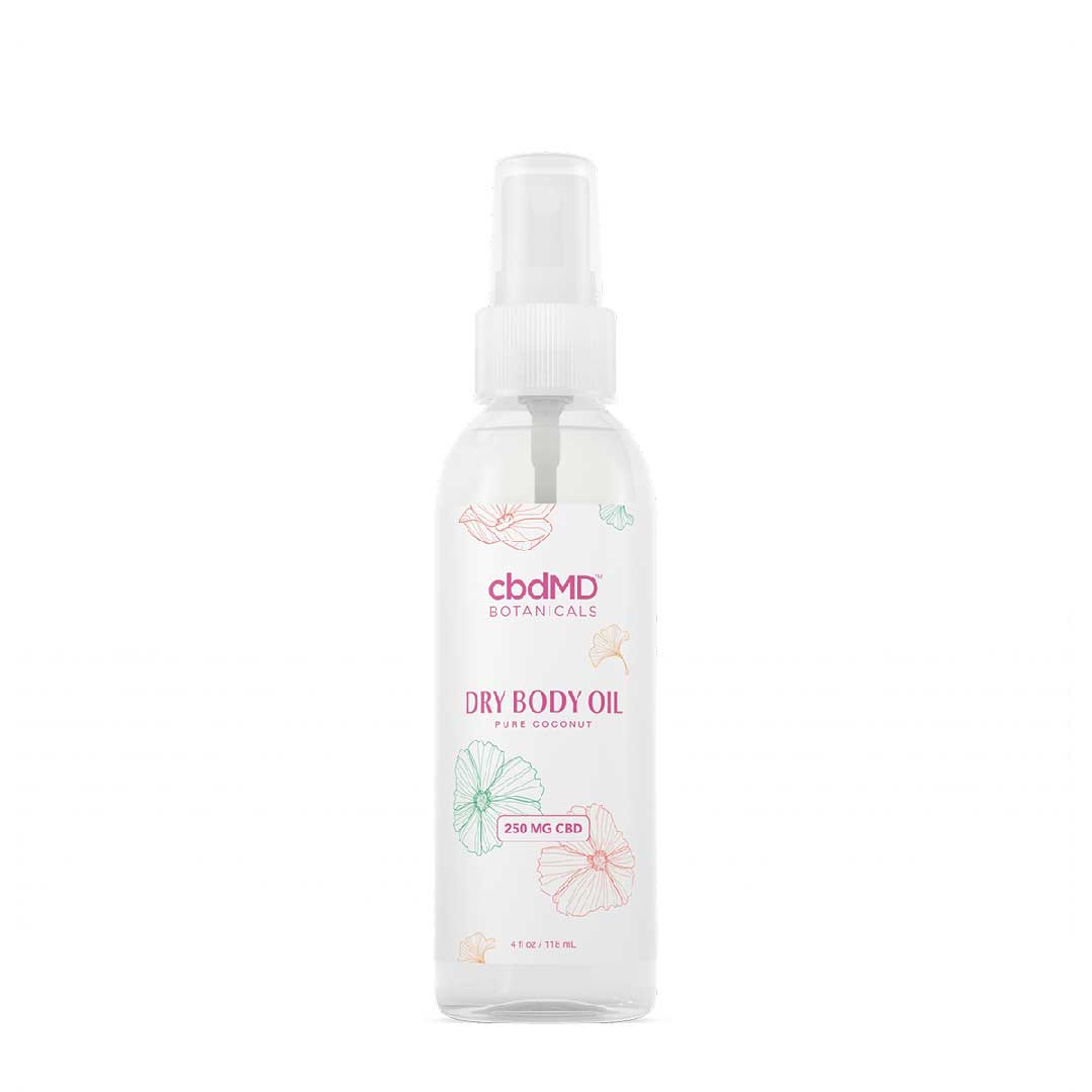 cbdMD Botanicals Dry Body Oil - 250 mg | 4 oz