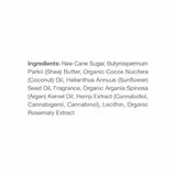 Ingredients Listed: CBDmd Botanicals CBD Body Sugar Scrub jar