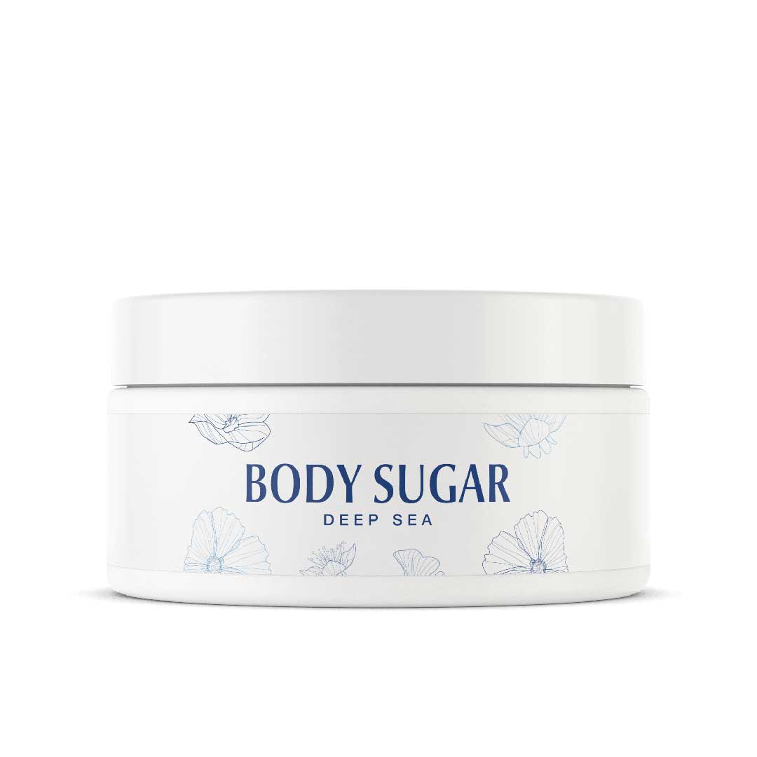 CBDmd Botanicals CBD Body Sugar Scrub front view, showcasing the product’s sleek and professional packaging design
