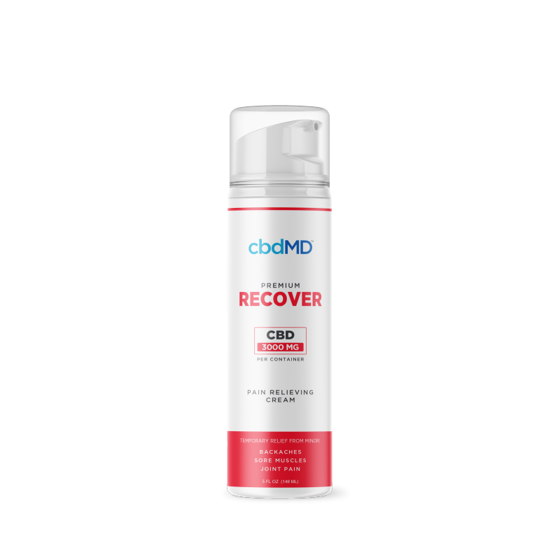 cbdMD Broad Spectrum CBD Recover Pump - 5 oz