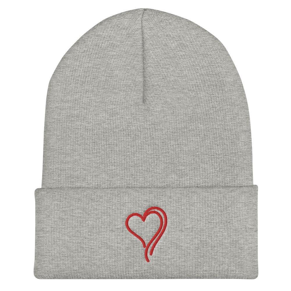 Red Heart Easy Cuffed Black Beanie or White Beanie | Green Bee Life.