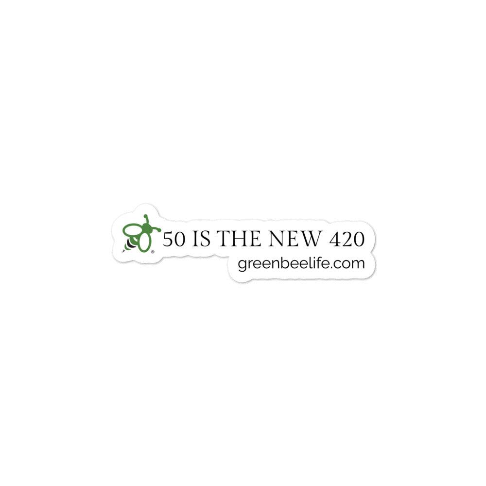 Classic Bee 420 Stickers – Green Bee Life.