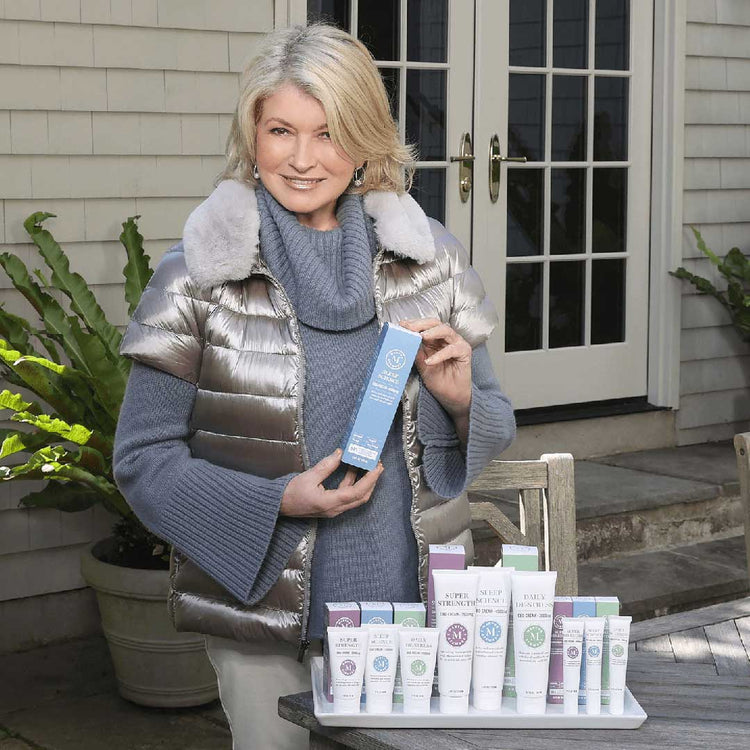Martha Stewart CBD Sleep, De-Stress & Recover Collection