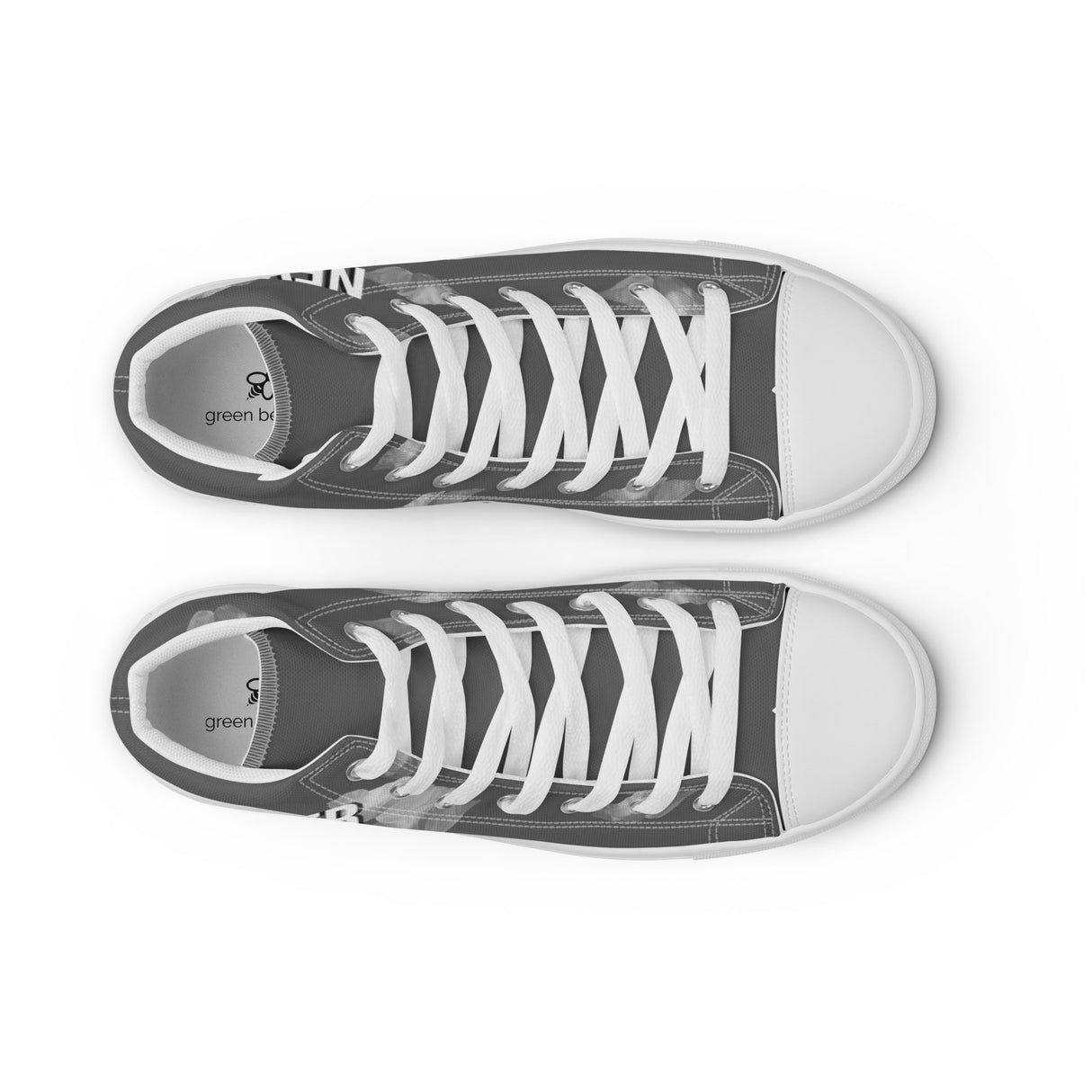 Men’s High Top Canvas Sneaker - Never Forget Original Art Design