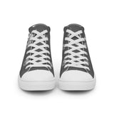 Men’s High Top Canvas Sneaker - Never Forget Original Art Design