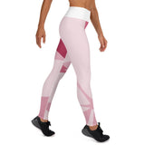 Pink Floral Yoga Leggings | Green Bee Life.
