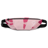 Pink Floral Fanny Pack for Women, Teenagers, Travel Fanny Pack.