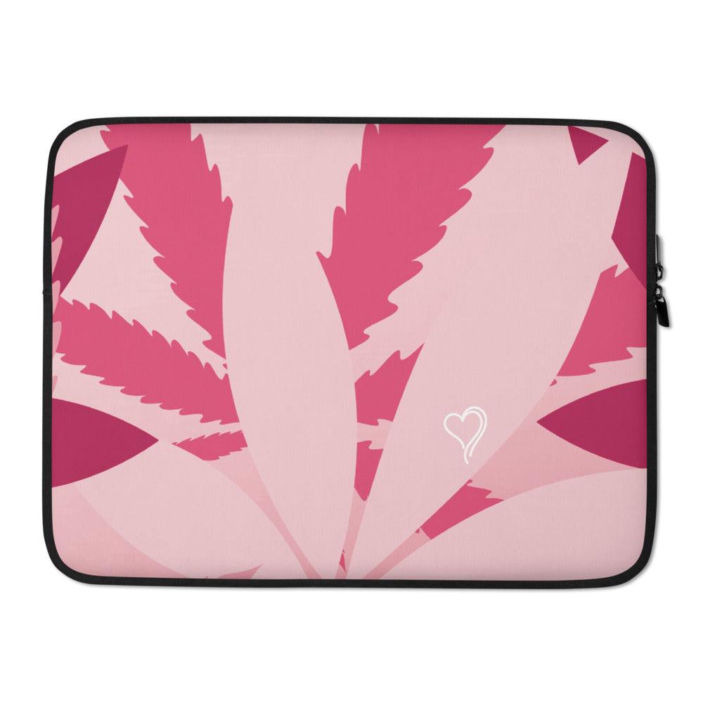 Pink Floral Laptop Sleeve | Green Bee Life.