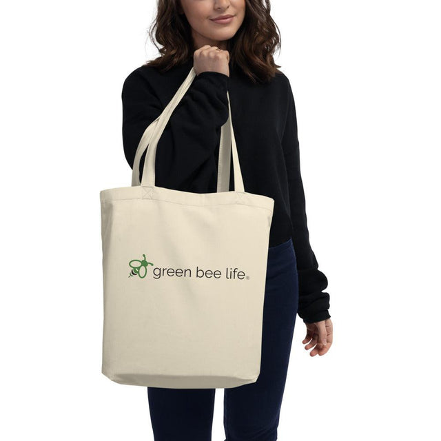 Recycled Cotton Reusable Tote Bag | Green Bee Life.